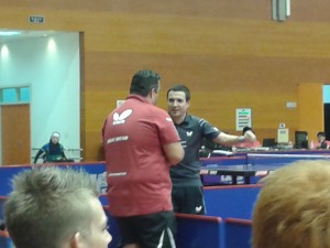Gorazd calls a time-out in Will's match against Wollmert