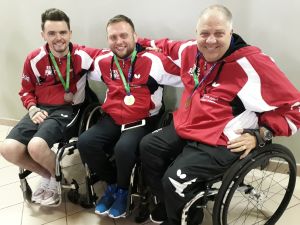 Rob, Tom and Paul with medals