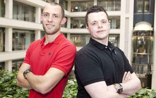 Olympic hurdler Dai Greene and Paralympic Table Tennis player Aaron McKibbin