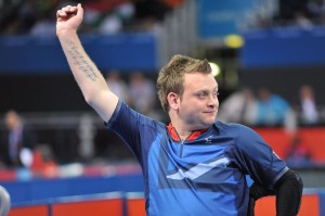 Rob Davies London 2012 salute