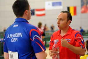 Greg Baker with Aaron McKibbin