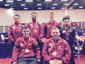 Singles medalists European Champs 2015