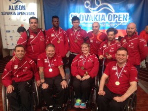 Slovaki Open 2016 team medalists